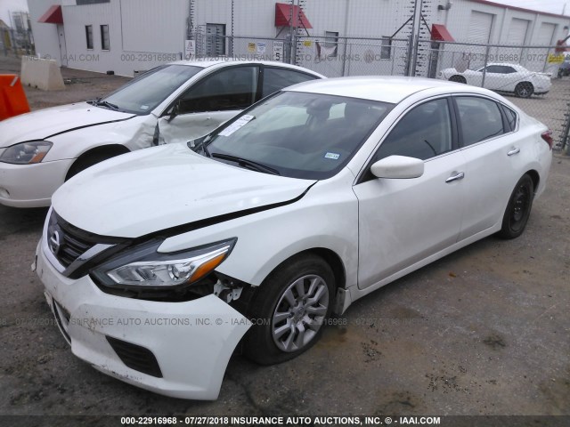 1N4AL3AP0GN367136 - 2016 NISSAN ALTIMA 2.5/S/SV/SL/SR WHITE photo 2