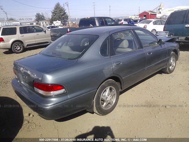 4T1BF12B8VU139025 - 1997 TOYOTA AVALON XL/XLS TEAL photo 4