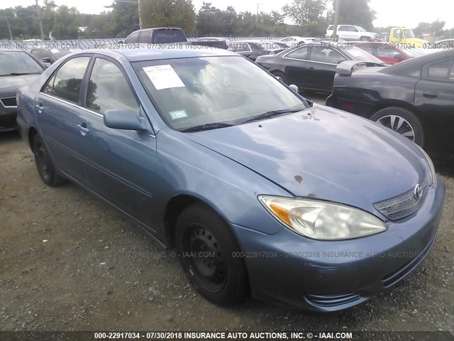 4T1BE32K63U786454 - 2003 TOYOTA CAMRY LE/XLE/SE 蓝色 照片 1