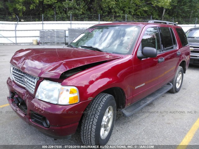 1FMZU73E14UB94818 - 2004 FORD EXPLORER XLT/XLT SPORT/NBX 红色 照片 2