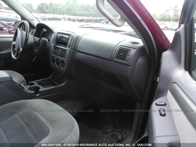 1FMZU73E14UB94818 - 2004 FORD EXPLORER XLT/XLT SPORT/NBX 红色 照片 5