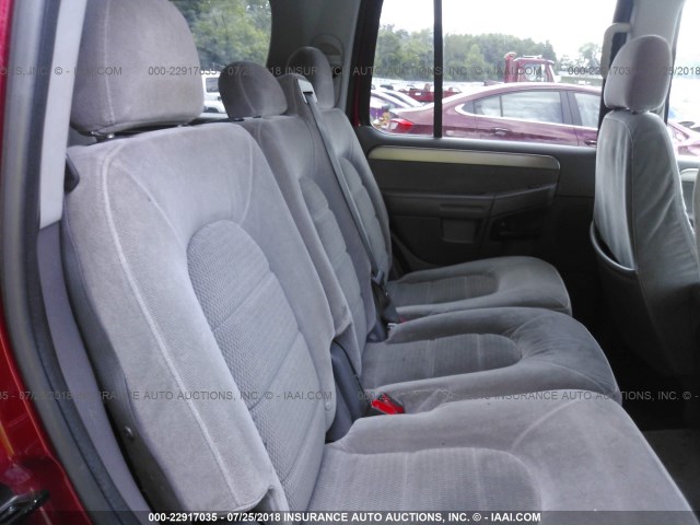 1FMZU73E14UB94818 - 2004 FORD EXPLORER XLT/XLT SPORT/NBX 红色 照片 8