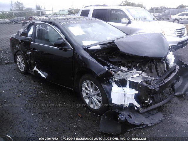 4T4BF1FK0ER380609 - 2014 TOYOTA CAMRY L/SE/LE/XLE შავი ფოტო 1