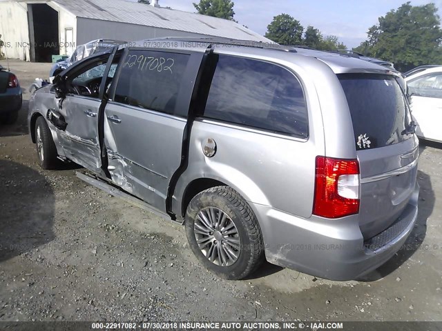 2C4RC1CG0ER108483 - 2014 CHRYSLER TOWN & COUNTRY TOURING L SILVER photo 3