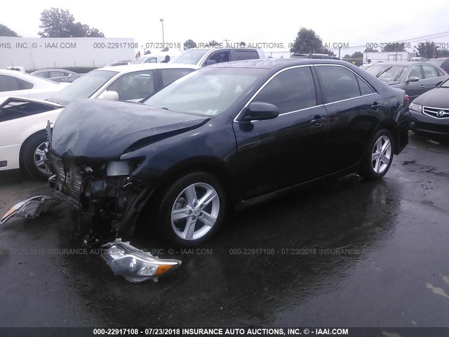 4T1BF1FK3DU263566 - 2013 TOYOTA CAMRY L/SE/LE/XLE 黑色 照片 2