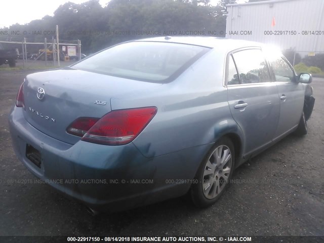 4T1BK36B09U324855 - 2009 TOYOTA AVALON XL/XLS/LIMITED Light Blue photo 4