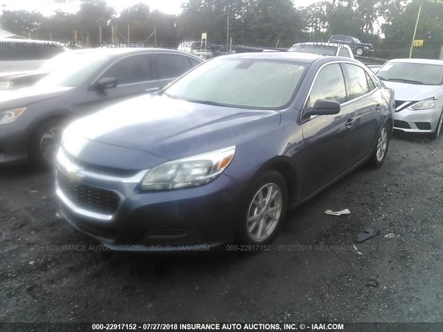 1G11A5SL7EF125435 - 2014 CHEVROLET MALIBU LS Mavi foto 2