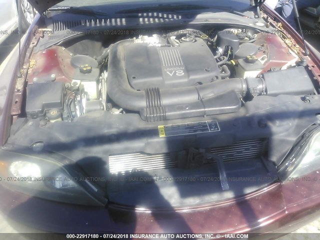 1LNHM87A11Y663760 - 2001 LINCOLN LS 紫色 照片 10