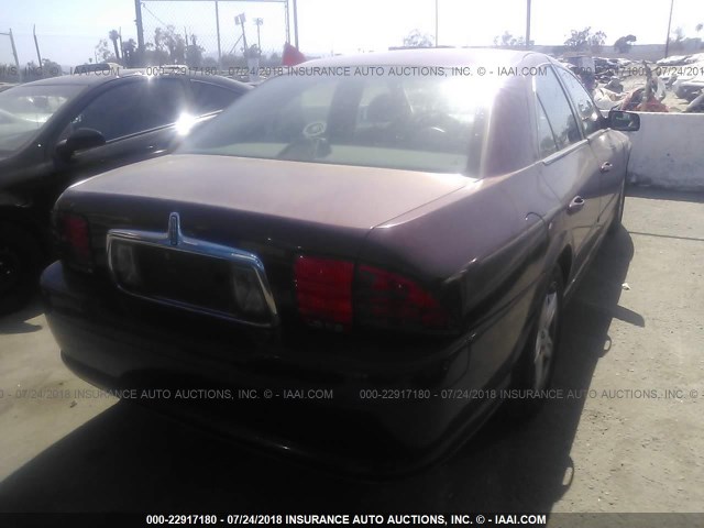 1LNHM87A11Y663760 - 2001 LINCOLN LS 紫色 照片 4