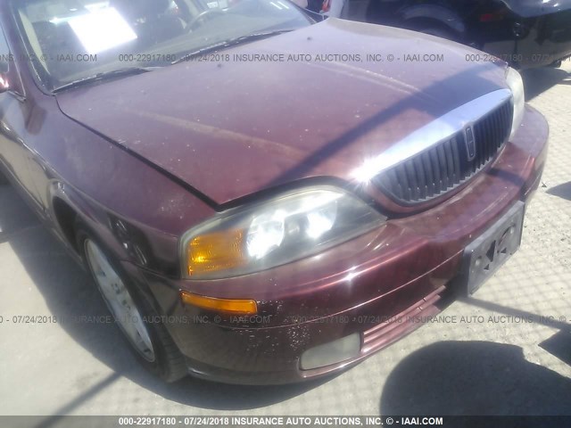 1LNHM87A11Y663760 - 2001 LINCOLN LS 紫色 照片 6