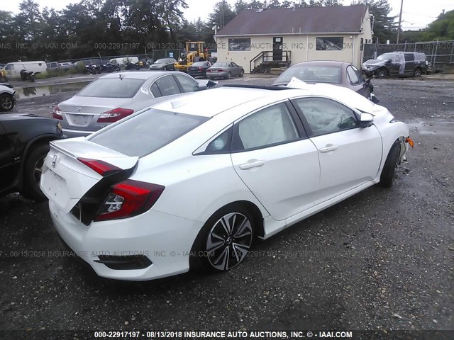 2HGFC1F76GH649143 - 2016 HONDA CIVIC EXL 白色 照片 4