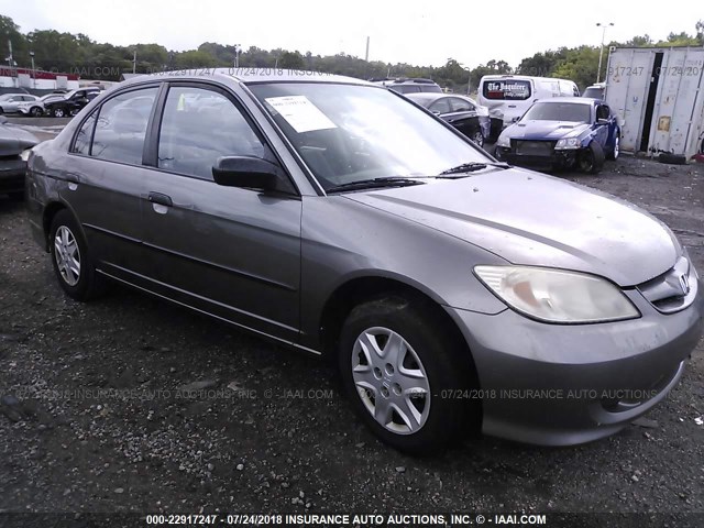 2HGES16395H570946 - 2005 HONDA CIVIC DX VP Boz foto 1