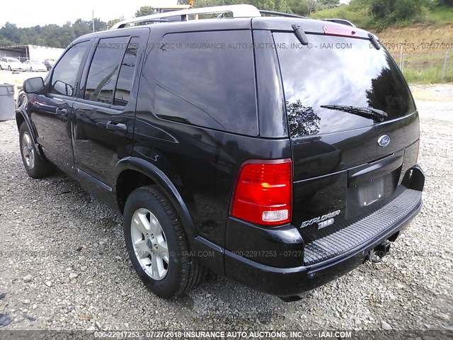 1FMDU75W43ZB24019 - 2003 FORD EXPLORER LIMITED 黑色 照片 3