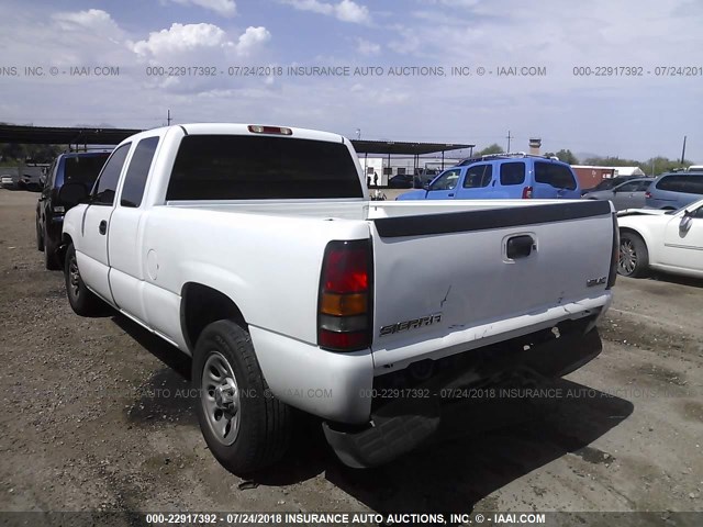 1GTEC19V06Z200527 - 2006 GMC NEW SIERRA C1500 WHITE photo 3