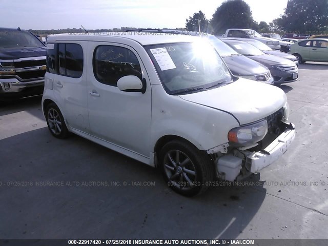 JN8AZ2KR5AT167685 - 2010 NISSAN CUBE S/SL/KROM WHITE photo 1