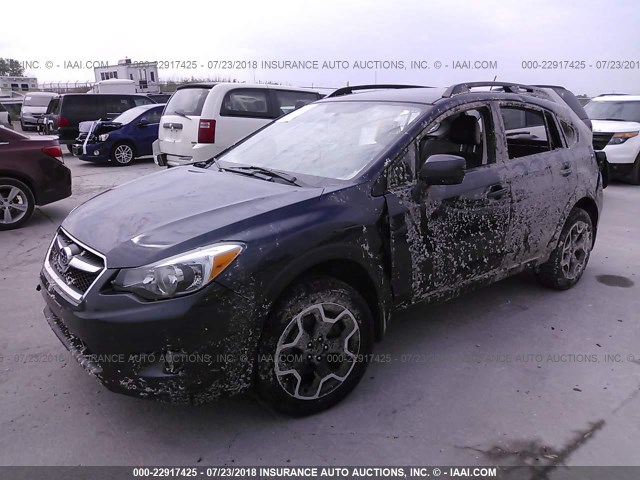 JF2GPAGC8E8225938 - 2014 SUBARU XV CROSSTREK 2.0 LIMITED BLACK photo 2