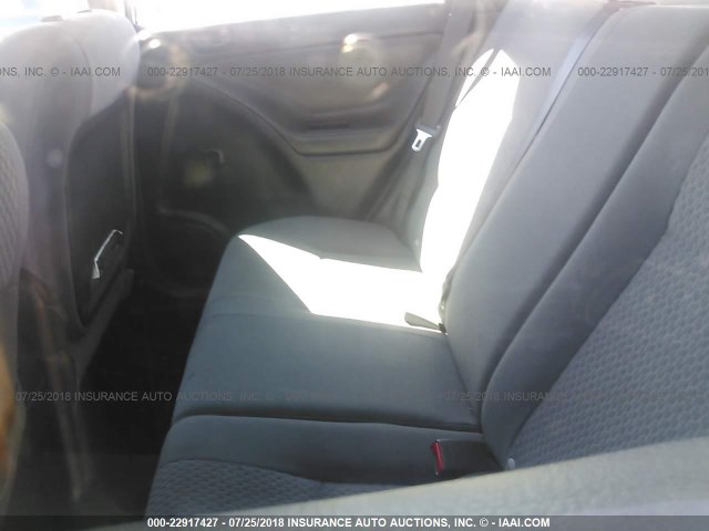 2T1KR32E45C551358 - 2005 TOYOTA COROLLA MATRIX XR SILVER photo 8