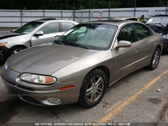 1G3GS64CX14107261 - 2001 OLDSMOBILE AURORA 4.0 TAN photo 2