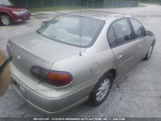 1G1NE52M2VY110022 - 1997 CHEVROLET MALIBU LS GOLD photo 4