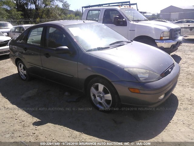 1FAFP38373W316928 - 2003 FORD FOCUS ZTS GRAY photo 6