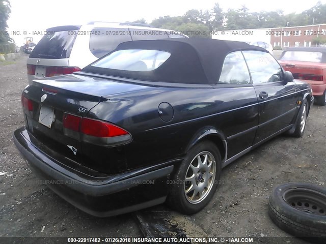 YS3DD78N8X7050640 - 1999 SAAB 9-3 S BLACK photo 4