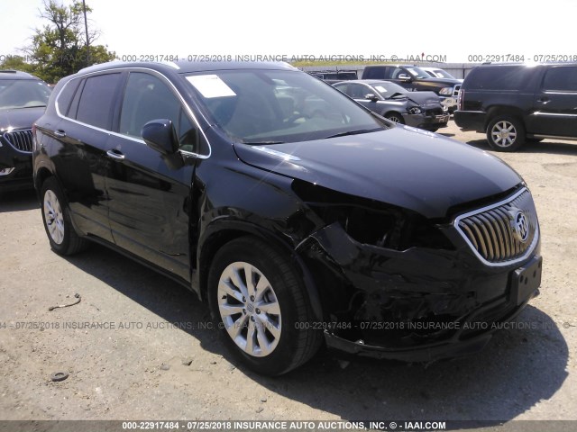 LRBFXBSA5HD161485 - 2017 BUICK ENVISION ESSENCE 黑色 照片 1