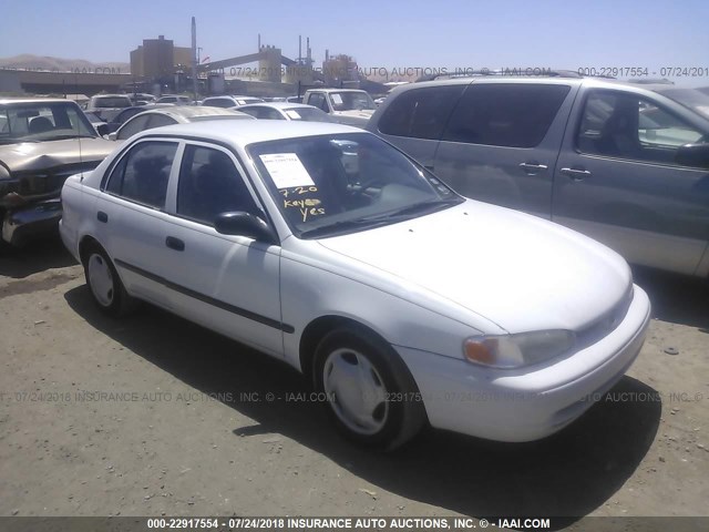 1Y1SK52802Z413744 - 2002 CHEVROLET GEO PRIZM LSI WHITE photo 1