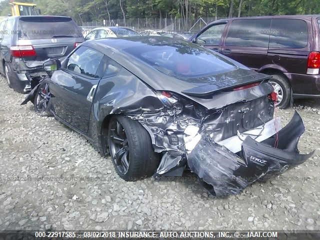 JN1AZ4EH3AM502532 - 2010 NISSAN 370Z GRAY photo 3