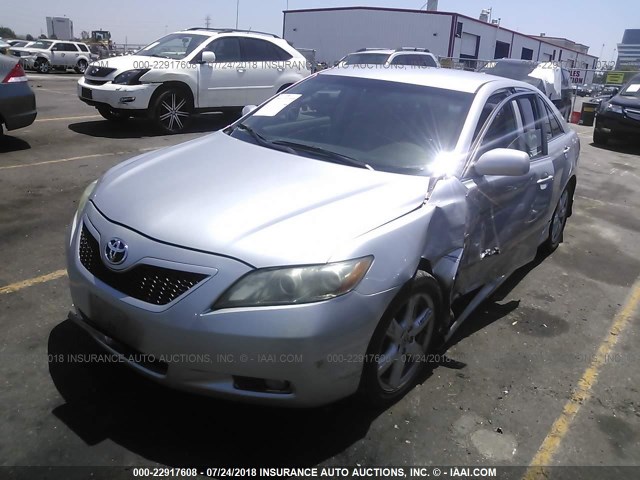 4T1BE46K19U363659 - 2009 TOYOTA CAMRY SE/LE/XLE SILVER photo 2