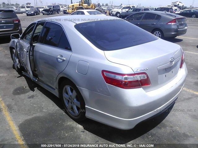 4T1BE46K19U363659 - 2009 TOYOTA CAMRY SE/LE/XLE 银色 照片 3