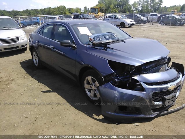 1G11A5SL5FF256154 - 2015 CHEVROLET MALIBU LS BLUE photo 1