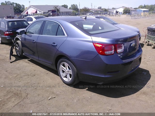 1G11A5SL5FF256154 - 2015 CHEVROLET MALIBU LS BLUE photo 3
