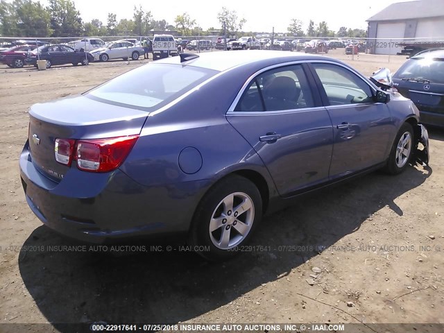 1G11A5SL5FF256154 - 2015 CHEVROLET MALIBU LS BLUE photo 4