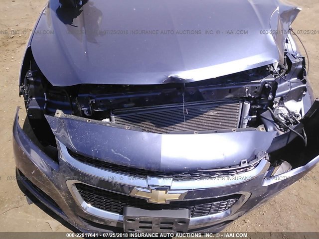 1G11A5SL5FF256154 - 2015 CHEVROLET MALIBU LS BLUE photo 6