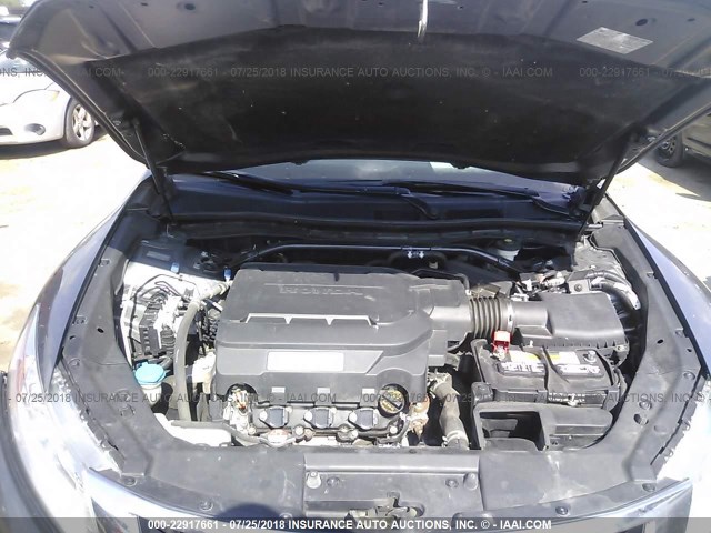 5J6TF2H50DL006953 - 2013 HONDA CROSSTOUR EXL ნაცრისფერი ფოტო 10