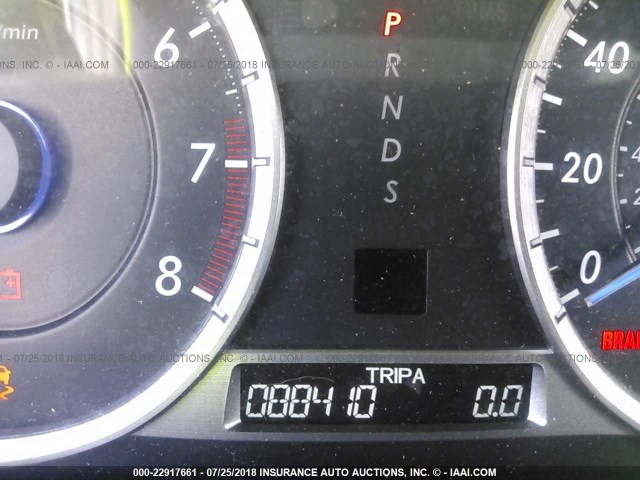 5J6TF2H50DL006953 - 2013 HONDA CROSSTOUR EXL ნაცრისფერი ფოტო 7