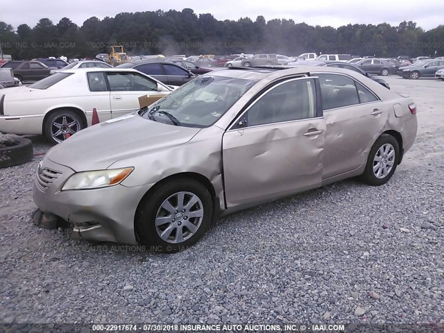 JTNBK46K773026585 - 2007 TOYOTA CAMRY NEW GENERAT LE/XLE/SE GOLD photo 2