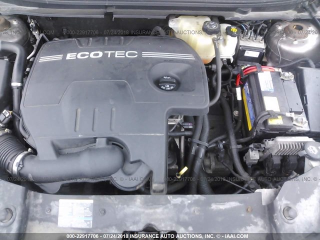 1G1ZB5EB1AF112208 - 2010 CHEVROLET MALIBU LS GRAY photo 10