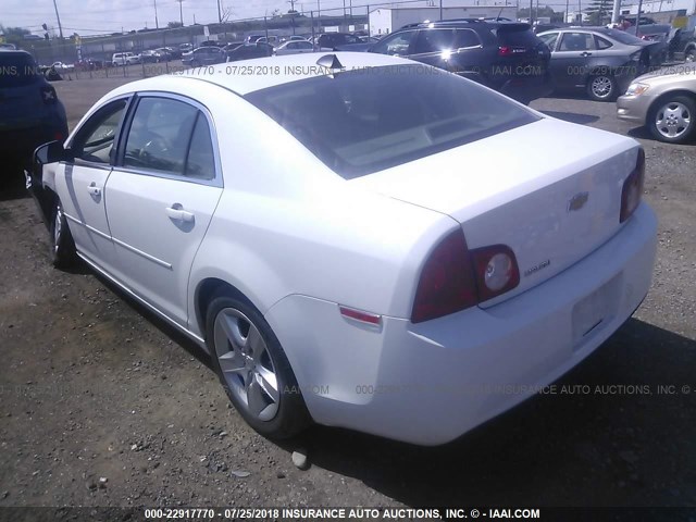 1G1ZB5E08CF281966 - 2012 CHEVROLET MALIBU LS თეთრი ფოტო 3