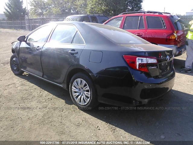 4T4BF1FK9DR314266 - 2013 TOYOTA CAMRY L/SE/LE/XLE 黑色 照片 3