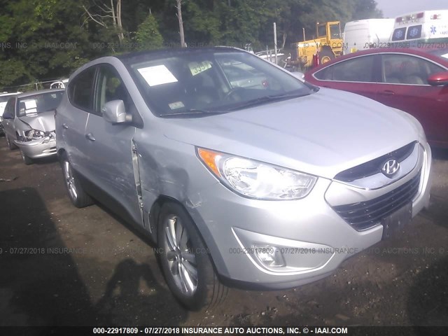 KM8JUCAC1BU155053 - 2011 HYUNDAI TUCSON GLS/LIMITED SILVER photo 1