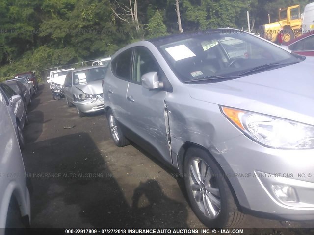 KM8JUCAC1BU155053 - 2011 HYUNDAI TUCSON GLS/LIMITED SILVER photo 6