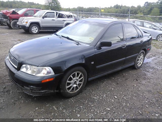 YV1VS29562F829949 - 2002 VOLVO S40 1.9T BLACK photo 2