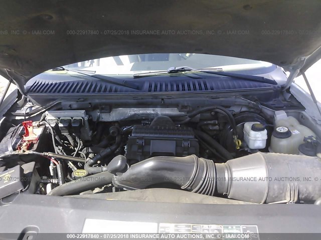 1FMFU19566LA77459 - 2006 FORD EXPEDITION LIMITED SILVER photo 10