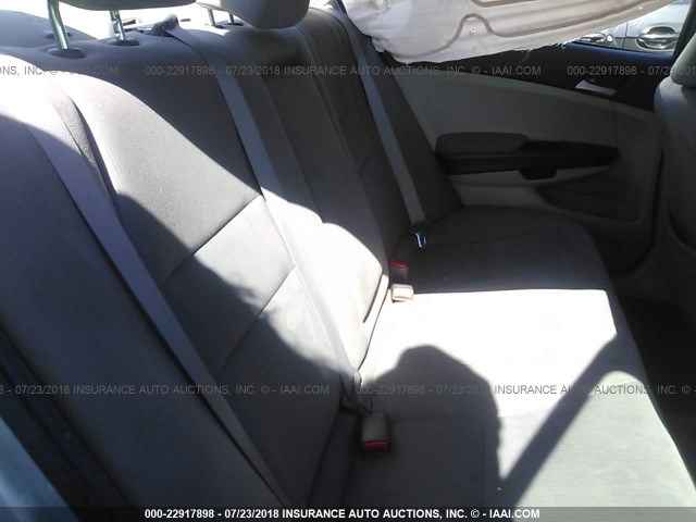 1HGCP2F39BA009395 - 2011 HONDA ACCORD LX SILVER photo 8