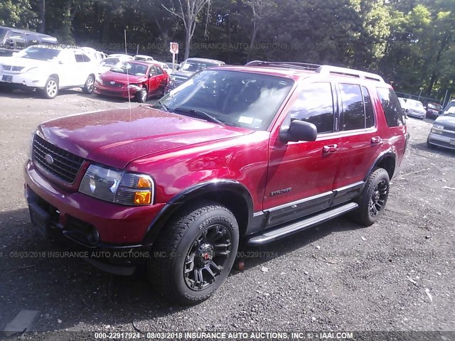 1FMZU73E15UB22650 - 2005 FORD EXPLORER XLT/XLT SPORT/NBX 红色 照片 2