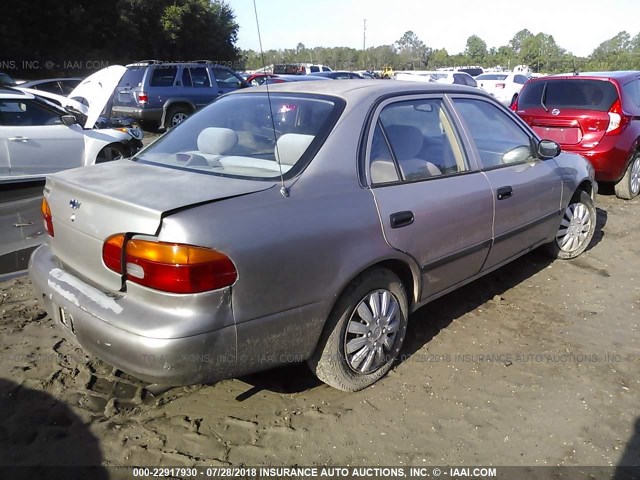 1Y1SK52852Z407809 - 2002 CHEVROLET GEO PRIZM LSI GOLD photo 4