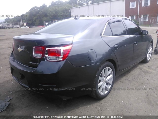 1G11E5SL7EF202874 - 2014 CHEVROLET MALIBU 2LT GRAY photo 4