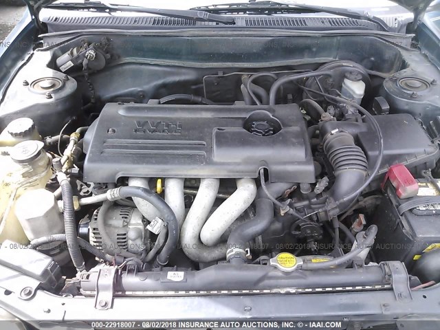 1Y1SK52861Z414542 - 2001 CHEVROLET GEO PRIZM LSI BLUE photo 10