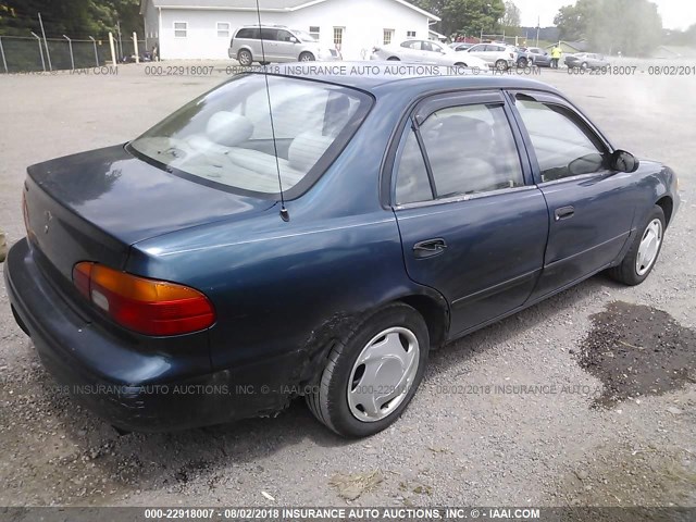 1Y1SK52861Z414542 - 2001 CHEVROLET GEO PRIZM LSI BLUE photo 4